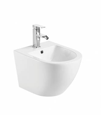 Биде WeltWasser MERZBACH 005 GL-WT белый глянец Биде WeltWasser MERZBACH 005 GL-WT белый глянец