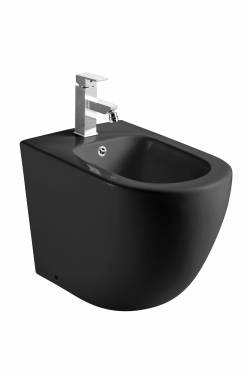 Биде WeltWasser MERZBACH 003 MT-BL черный матовый Биде WeltWasser MERZBACH 003 MT-BL черный матовый