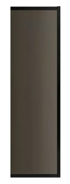 Душевая боковая стенка Vincea Garda (VSG-1G900CGB) 90x190 см, профиль черный/стекло тонированное