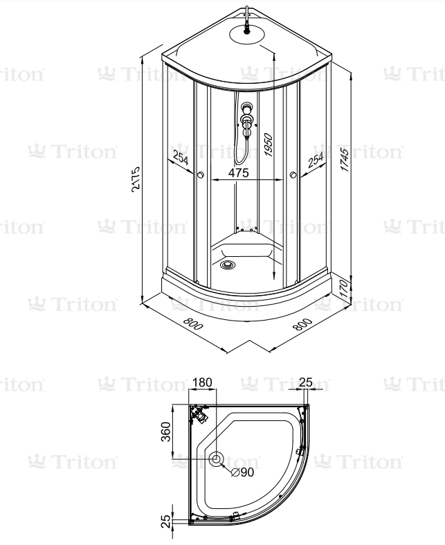 Размер под душевую кабину. Душевая кабина Triton риф-к 90*90 а. Душевая кабина Тритон 90х90 с низким поддоном. Душевая кабина Тритон 80х80 с низким поддоном. Душевой поддон Тритон 80х80.