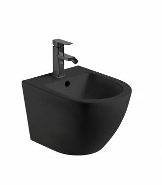 Биде WeltWasser MERZBACH 005 MT-BL черный матовый Биде WeltWasser MERZBACH 005 MT-BL черный матовый
