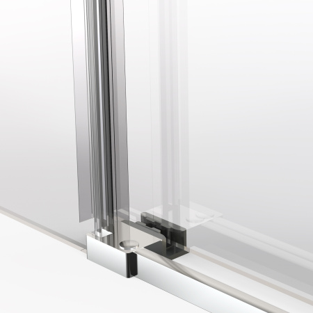 Душевой уголок Vincea Stella VSR-1ST9012CLGM, 1200*900, вороненая сталь, стекло прозрачное