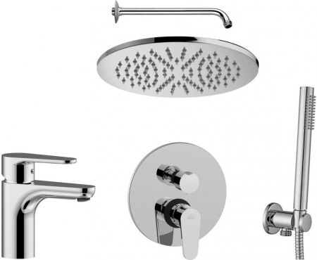 Смеситель Paffoni Green 5 в 1 (сет 9) (с внутренней частью) Смеситель Paffoni Green 5 в 1 (сет 9) (с внутренней частью)