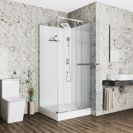 Душевая кабина Ceruttispa MiMi901T (90x90x215-225)