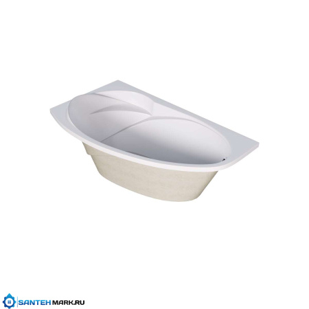 Ванна 1marka Julianna 170x100 01дж1410л белая L