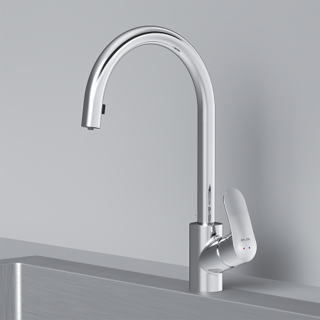 Смеситель для кухонной мойки AM.PM Like F8012000 Хром