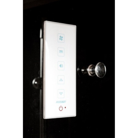 Душевая кабина DTO B 01S EL BLACK 100x100 с электрикой Душевая кабина DTO B 01S EL BLACK 100x100 с электрикой