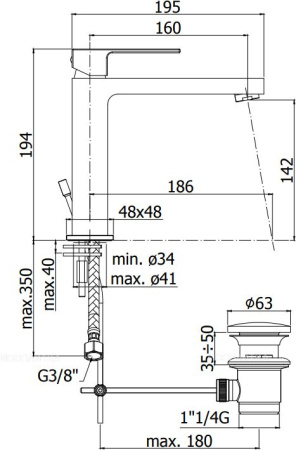 Смеситель Paffoni Elle ELX073CR хром