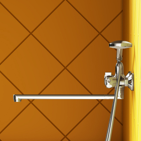 Смеситель для ванны Dorff Modern D7095000 универсальный Хром