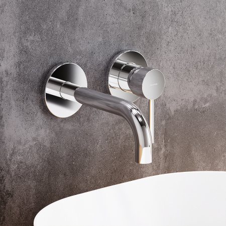Смеситель для раковины Damixa Scandinavian Pure 360260000 Хром Смеситель для раковины Damixa Scandinavian Pure 360260000 Хром