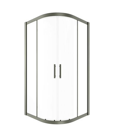 Душевой уголок Timo TPSS-90/13C-8, раздвиж 900*900*2000, проф никель, стекло проз 8 мм