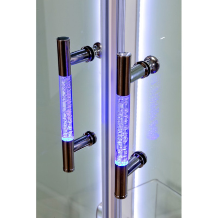 Душевая кабина DTO A 102 R LED и гидромассажем 120x80 Душевая кабина DTO A 102 R LED и гидромассажем 120x80