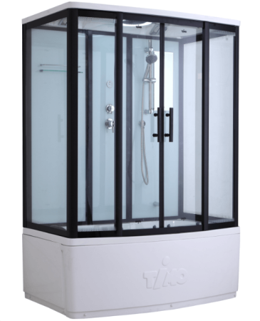 Душевой бокс Timo Standart T-6670 Black 170x88 Душевой бокс Timo Standart T-6670 Black 170x88