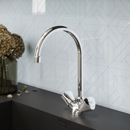 Смеситель для кухонной мойки Damixa Object 340000000 Хром Смеситель для кухонной мойки Damixa Object 340000000 Хром