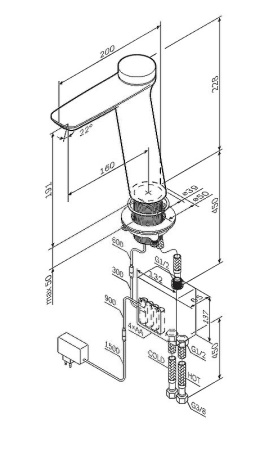 Смеситель для раковины AM.PM Inspire 2.0 TouchReel F50A92400 Хром
