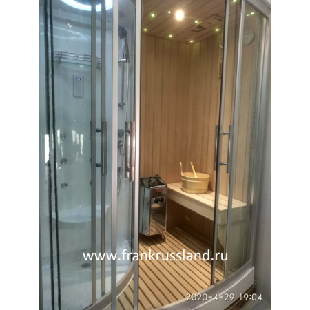 Душевая кабина с сауной Frank F-916 R 160x110 Душевая кабина с сауной Frank F-916 R 160x110