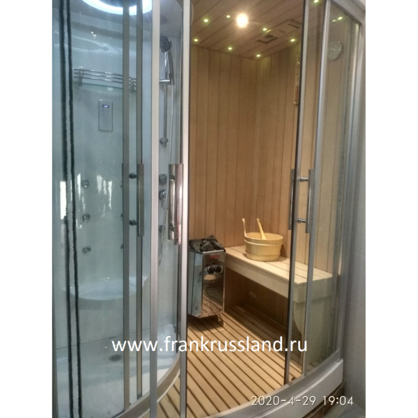 Душевая кабина с сауной Frank F-916 R 160x110 Душевая кабина с сауной Frank F-916 R 160x110