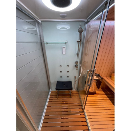 Душевая кабина с сауной Frank F-918 R 180x130