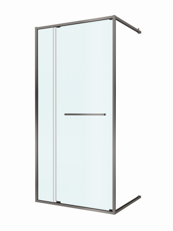 Душевая дверь в нишу CEZARES LUX-B-FS-11-100-C-GM
