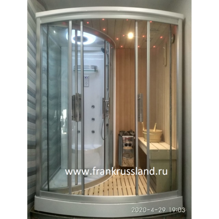 Душевая кабина с сауной Frank F-916 R 160x110 Душевая кабина с сауной Frank F-916 R 160x110