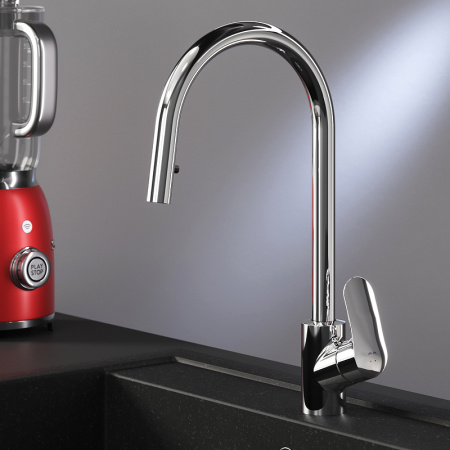 Смеситель для кухонной мойки AM.PM Like F8012000 Хром