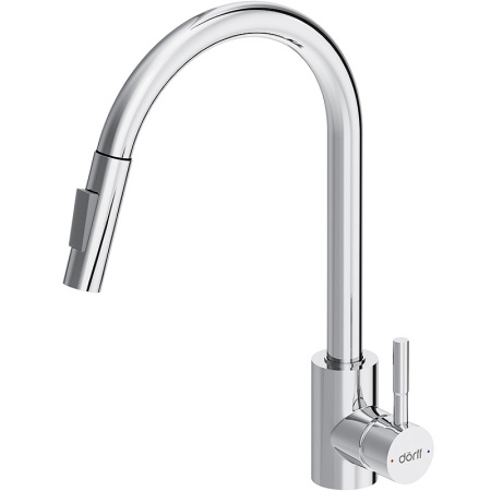 Смеситель для кухонной мойки Dorff Logic D3007500 Хром