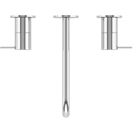 Смеситель для раковины Cezares Leaf LEAF-BLI3L-L-01-W0 Хром