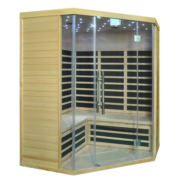 Сауна SaunaMagic Glass CS Corner Medium