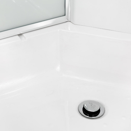 Душевая кабина DTO EM 2710 LED 100x100 Душевая кабина DTO EM 2710 LED 100x100