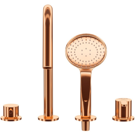 Смеситель для ванны Cezares Leaf LEAF-BVDM4-SS Sunset