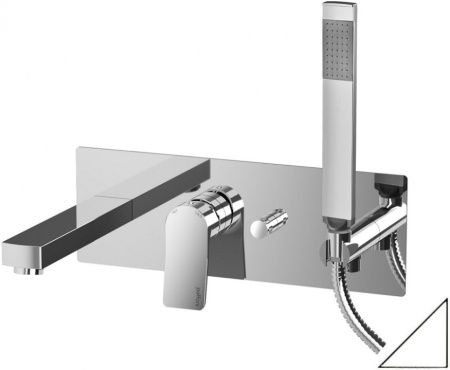 Смеситель Paffoni Tilt TI001BO (с внутренней частью)