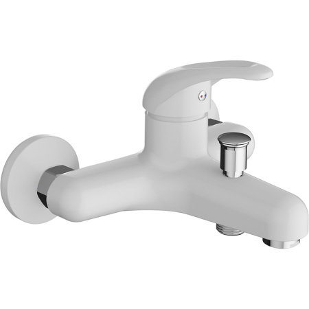 Смеситель для ванны Dorff Comfort D8010000WH Белый Смеситель для ванны Dorff Comfort D8010000WH Белый