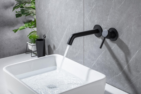 Смеситель Allen Brau Priority 5.31030-31 (с внутренней частью) черный матовый