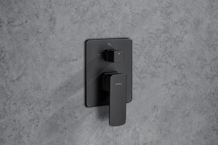 Смеситель Allen Brau Infinity X2 5.21014-31 (с внутренней частью) черный матовый Смеситель Allen Brau Infinity X2 5.21014-31 (с внутренней частью) черный матовый