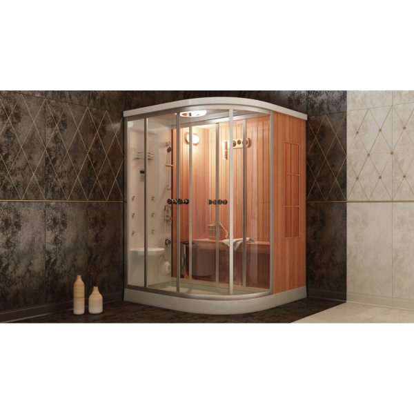 Душевая кабина с сауной Frank F-915 R 150x150