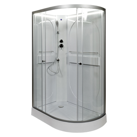 Душевая кабина DTO L 602 L N LED 120x80 с подсветкой Душевая кабина DTO L 602 L N LED 120x80 с подсветкой