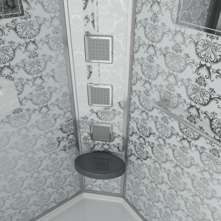 Душевая кабина Niagara Luxe NG-7711WL 120x90