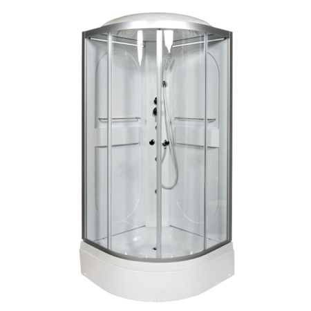 Душевая кабина DTO L 590 LED+GM 90x90 с гидромассажем Душевая кабина DTO L 590 LED+GM 90x90 с гидромассажем