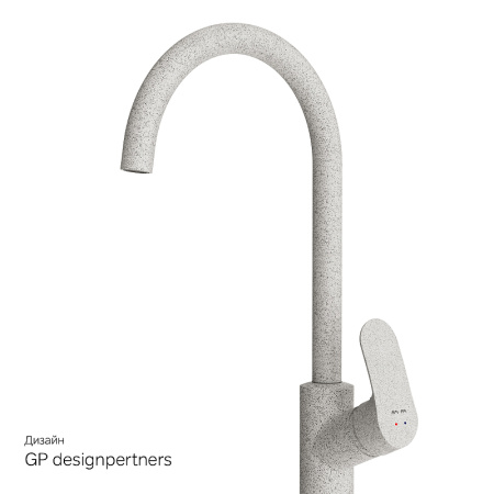 Смеситель для кухонной мойки AM.PM Like F8007133 Белый Смеситель для кухонной мойки AM.PM Like F8007133 Белый