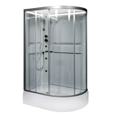 Душевая кабина DTO L 520 L N LED+GM 120x80 с гидромассажем