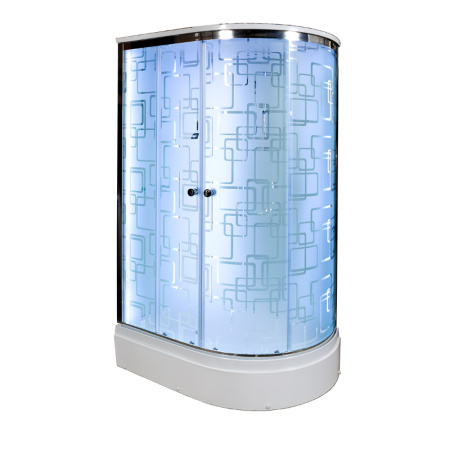 Душевая кабина DTO EM 2712 L ED 120x80