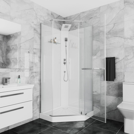 Душевая кабина Ceruttispa CHIKA901T (90x90x215-225) Душевая кабина Ceruttispa CHIKA901T (90x90x215-225)