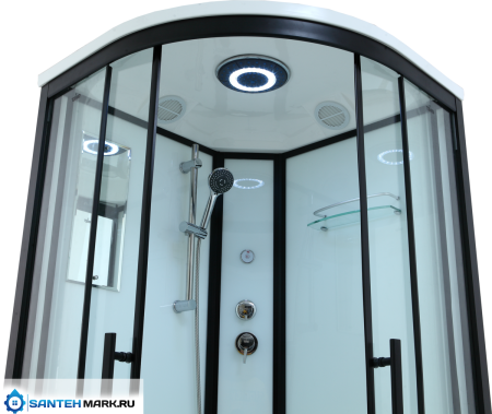 Душевая кабина Timo Standart T-6609 Black 90x90