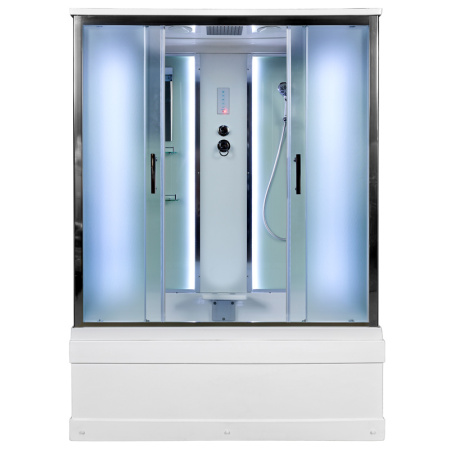 Душевая кабина DTO EM 4515 LED стандартная 150x85