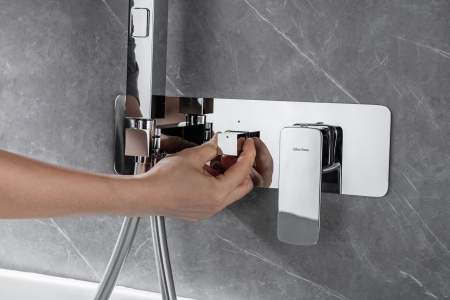 Смеситель Allen Brau Infinity 5.21007-00 (с внутренней частью) хром Смеситель Allen Brau Infinity 5.21007-00 (с внутренней частью) хром