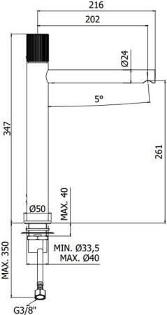 Смеситель Paffoni Jo JO081NO