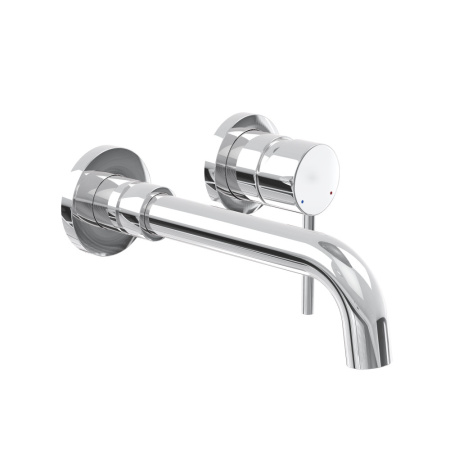 Смеситель для раковины Berges VENTAS R скрытого монтажа, раздельный, хром(076011)