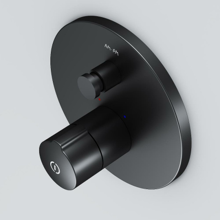 Смеситель для душа AM.PM X-Joy TouchReel F85A45722 Черный матовый Смеситель для душа AM.PM X-Joy TouchReel F85A45722 Черный матовый