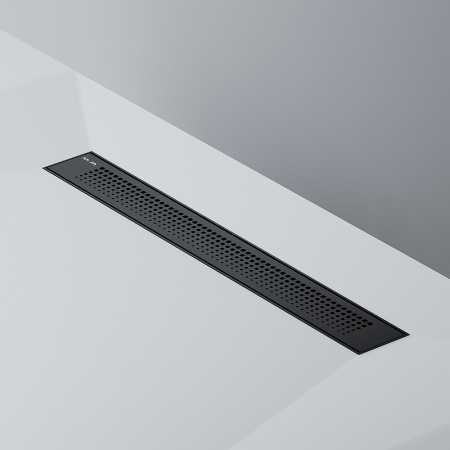Трап для душа Am.Pm PrimeFlow 60 W02SC-P11-060-01BM с Черной матовой решеткой Cut Gradient