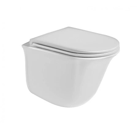 Комплект Weltwasser 10000011129 подвесной унитаз Telbach 004 GL-WT + инсталляция Marberg 410 + кнопка MAR 410 SE MT-BL